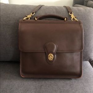 Coach Vintage Willis crossbody bag brown